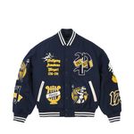 WOLFGANG VARSITY JACKET NAVY