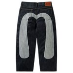 PALACE EVISU P90 BAGGY JEAN INDIGO