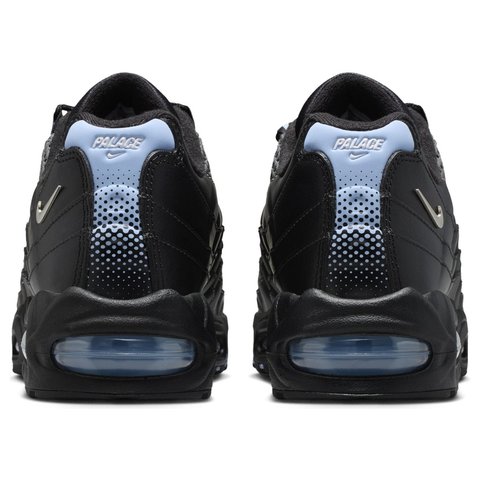 Palace PALACE NIKE AIR MAX 95 Black Silver Blue - PALACE NIKE AIR MAX 95 BLACK SILVER BLUE