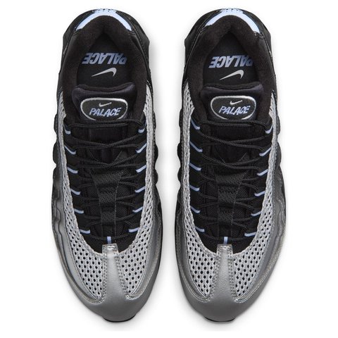 Palace PALACE NIKE AIR MAX 95 Black Silver Blue - PALACE NIKE AIR MAX 95 BLACK SILVER BLUE