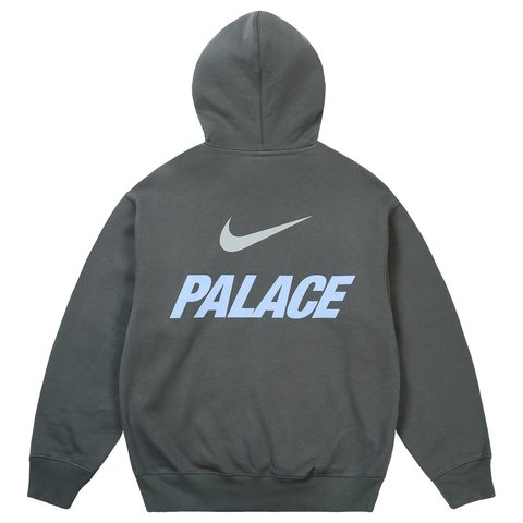 Palace PALACE NIKE FONT SWOOSH HOOD CHARCOAL