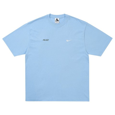 Palace PALACE NIKE FONT SWOOSH T-SHIRT SKY BLUE