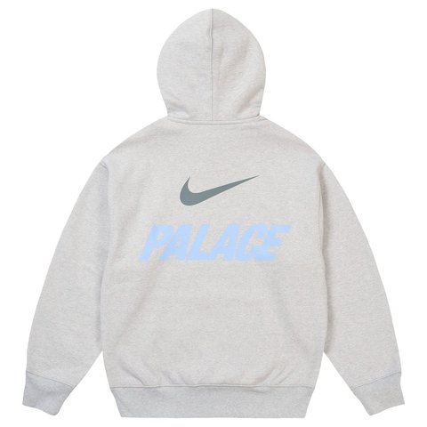 Palace PALACE NIKE FONT SWOOSH HOOD GREY MARL