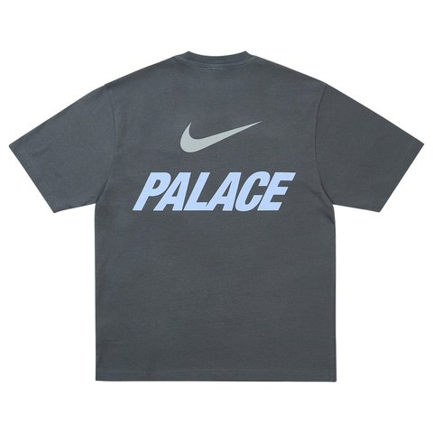 Palace PALACE NIKE FONT SWOOSH T SHIRT CHARCOAL