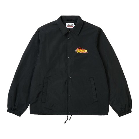 PALACE WORLD INDUSTRIES Coach Jacket Black