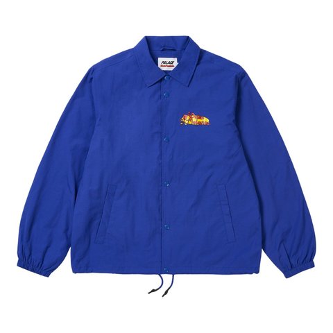 PALACE WORLD INDUSTRIES Coach Jacket Blue