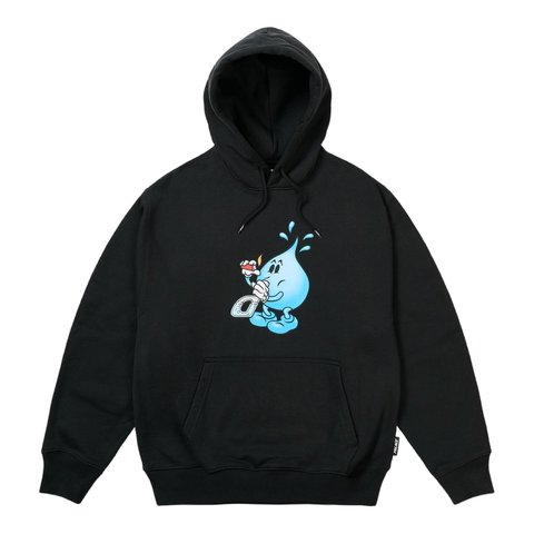 PALACE WORLD INDUSTRIES Hood Black