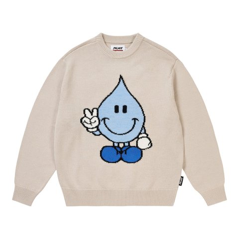 PALACE WORLD INDUSTRIES Knit Off White