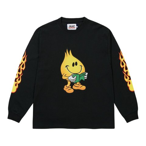 PALACE WORLD INDUSTRIES Longsleeve Black