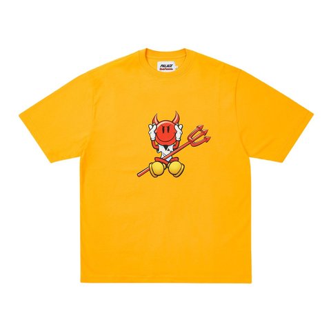 PALACE WORLD INDUSTRIES T Shirt Yellow